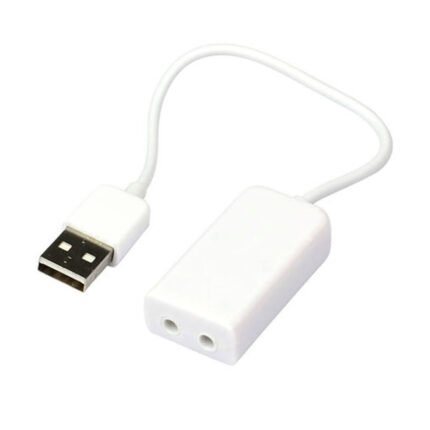 USB Sound Card Virtual 7.1 3D External USB Audio Adapter