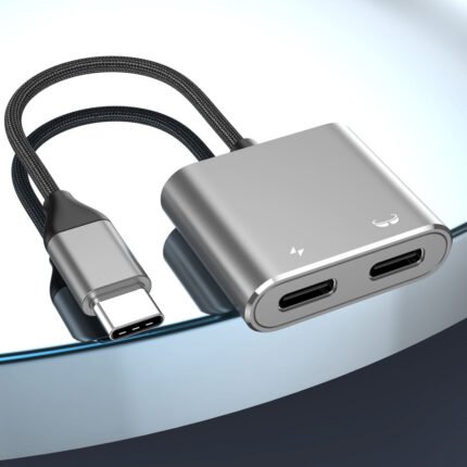 2-in-1 AR Smart Glasses Docking Station Adapter