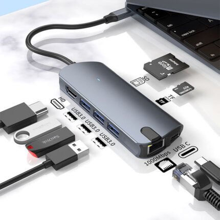 C Hub 8 in 1 Universal Docking Station