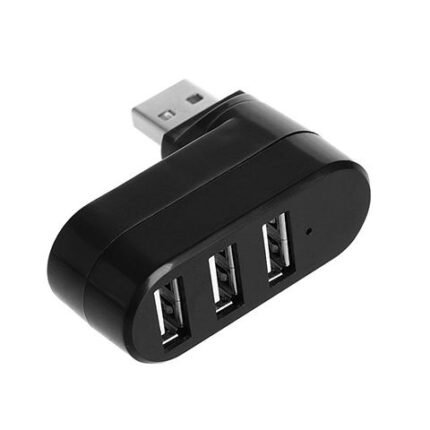 3-port rotatable high-speed USB hub